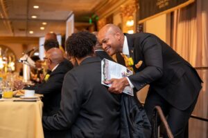 Wes Moore Instagram - I was proud to join my @apa1906network brothers this morning in Howard County at their annual Dr. Martin Luther King Jr. Memorial Breakfast.

We stand on Dr. King’s shoulders, and we all have a critical role to play to fight for equality and carry out his legacy.