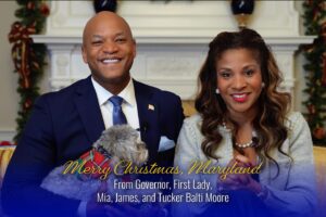 Wes Moore Instagram - Merry Christmas Maryland from our family to yours!