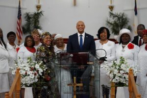 Wes Moore Instagram - They say when you’re busy go to church. And, when you’re really busy, go twice.

Cannan Baptist you gave me some spirit I’ll proudly carry back to Maryland with me. Thank you, and god bless you!