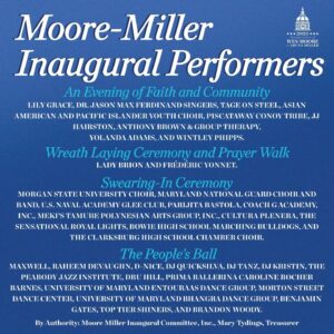 Wes Moore Instagram - We’re excited to announce that the People’s Inaugural Ball will feature @maxwell, @druhill4real, and @raheem_devaughn! 

Can’t wait to celebrate with y’all on Wednesday! And a huge thank you to our future First Lady for making this night one Maryland won’t forget.