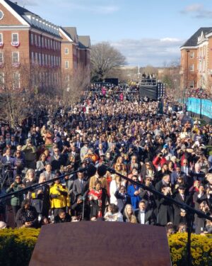Wes Moore Instagram - I want you to see what I saw today as I was inaugurated as the 63rd governor of Maryland.

This is our state in all its beauty.

And this is who I’ll fight for every single day that I have the honor of being your governor.