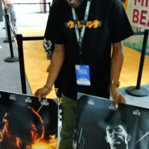 Wesley Armstrong Instagram - Moments I’ll never forget @americanblackfilmfestival  world premiering @vigilantethefilm 

This is big…thank you @jefffriday @iamnicolefriday