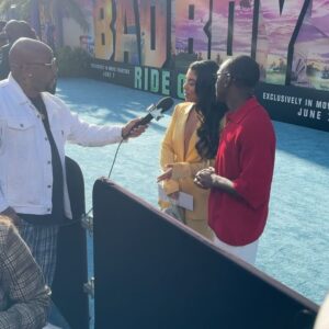 Wesley Armstrong Instagram - Listen @badboys is a must SEE!! 
But these carpet interactions take the cake!! Words have power and I love the words that are being spoken into my life🥂. 

Big s/o to @charliemackfirstout and @kingbach