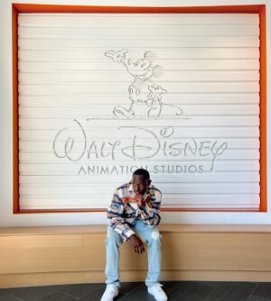 Wesley Armstrong Instagram - In the hub of intense imagination, also I can’t get this song out my head so your welcome 🤣  #disneypowerofjoy