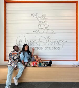 Wesley Armstrong Instagram - In the hub of intense imagination, also I can’t get this song out my head so your welcome 🤣  #disneypowerofjoy