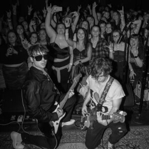 Wesley Stromberg Instagram - Strombros dominating a sold out show in Boston 🎸🤘🏼😜 next stop buffalo