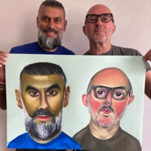 Wilfrid Wood Instagram - Ajay & Mick