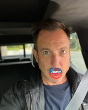 Will Arnett Instagram - Did my talking at the ballot box