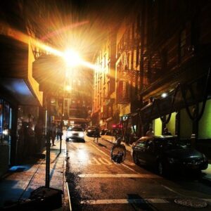 Will Estes Instagram - One of many late nights on set.