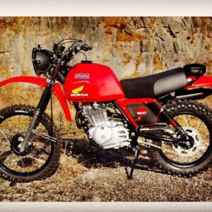 Will Estes Instagram - '79 Honda XR500 Build by Andrew Greenland. The stuff of dreams.