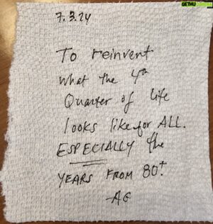 Will Guidara Instagram - “What would you attempt to do if you knew you could not fail?”

After my last Pre-Meal newsletter “Grab a Napkin” about the power of putting language to your aspirations and manifesting your most audacious goals, a LOT of people did just that and sent in theirs. 

I’m going to start sharing them here- to encourage these people to fully commit, and others to inspire others to follow suit. I’ve shared these anonymously but if you are one of the people responsible and you want to “say it out loud,” claim yours in the comments. 

Jay Z said “I believe you can talk things into existence.” Let’s start talking ✍️💪❤️ #unreasonablehospitality