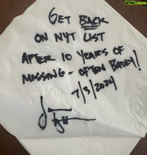Will Guidara Instagram - “What would you attempt to do if you knew you could not fail?”

After my last Pre-Meal newsletter “Grab a Napkin” about the power of putting language to your aspirations and manifesting your most audacious goals, a LOT of people did just that and sent in theirs. 

I’m going to start sharing them here- to encourage these people to fully commit, and others to inspire others to follow suit. I’ve shared these anonymously but if you are one of the people responsible and you want to “say it out loud,” claim yours in the comments. 

Jay Z said “I believe you can talk things into existence.” Let’s start talking ✍️💪❤️ #unreasonablehospitality
