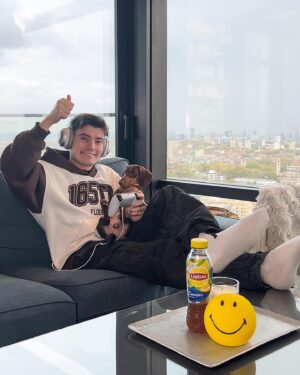 Will Lenney Instagram - phwaaa hello my friends 
I’m partnering with @liptonicetea to giveaway a brand new Playstation 5 825GB Standard Edition! 😎😎😎
IF YOU WOULD LIKE TO ENTER:
- Like this post
- Follow @liptonicetea
- Tag a friend in the comments
best of luck x #Ad
No purchase is necessary to enter. Winners will be announced on 22/11/22. See linktr.ee/LIPTONICETEA for full T&Cs.