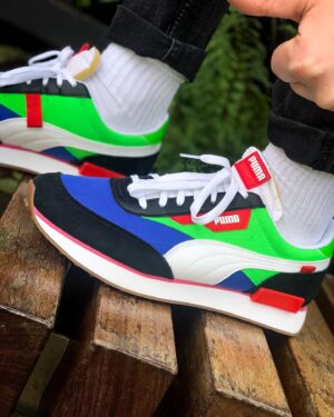 Will Lenney Instagram - Oh no! It appears I have been papped whilst out on one of my super fast morning runs! Shout out to @puma for hooking me up with these shoes to help me reach such unthinkable speeds. 
Available from @FootlockerEU, #Rider, #ad