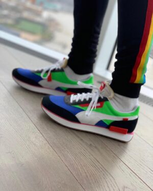Will Lenney Instagram - Not only do these stunning trainers match the merch I am now hitting top speeds of 27mph on my way down to Tesco. Rapid! 
Paid partnership with @PUMA
Available February 22nd at @FootlockerEU, #rider