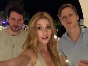 Will Tudor Instagram - Holidayyyy ☀️☀️☀️ @kat.mcnamara @mattnalton