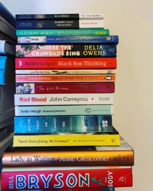 Will Tudor Instagram - My reading so far this year - I can highly recommend all of these! #bibliophile