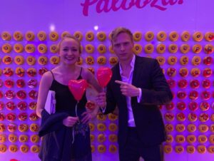 Will Tudor Instagram - Me and @alitudor80 at the #itvpalooza 🥂🍩😜