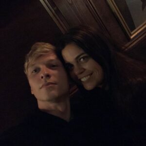 Will Tudor Instagram - Catching up with the one and only @devikajoshi - this is four mojitos down I think?? 🤣