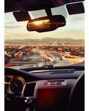 Will Tudor Instagram - Los Angeles ☀️🌇 so good to be back!