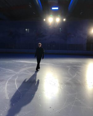 Will Tudor Instagram - A little BTS of “Torvill and Dean” - this is the amazing @n_buckland teaching us how to do it right :) ⛸⛸⛸ really missing being on the ice!