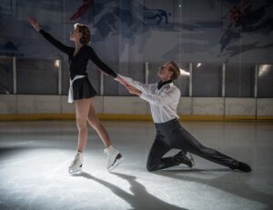 Will Tudor Instagram - Another press photo from “Torvill and Dean” ☺️ Coming soon to ITV ⛸🎬😜