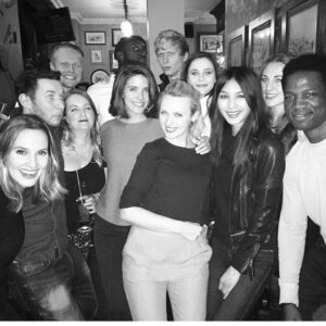 Will Tudor Instagram - What a wonderful bunch of people :) Shamelessly stole this pic off the brilliant @lewisaea 😜 #Humans #throwback Don’t forget to watch these guys smash it in the new series!!