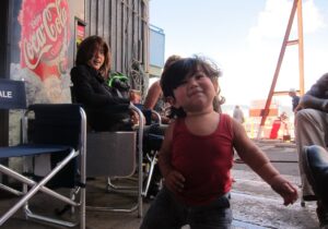 Will Yun Lee Instagram - His first tv set. My first mullet. #h50