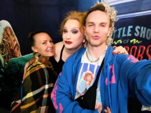 Willam Belli Instagram - @thejinkx and the entire cast of @littleshopnyc killed it. go see it and maybe @jimmycarp will drill u