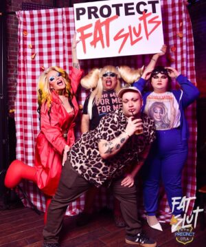 Willam Belli Instagram - Our drag is….valid. 👯‍♀️: @megaminyc @missmaamshe @spiciestmeatball for @fatslutla at @precinctdtla