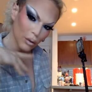 Willam Belli Instagram - my sister @thekandymuse painted the ever loving shit outta me. go watch on my youtube! link in my profile or story.