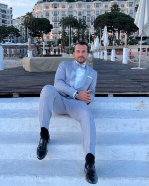 William Abadie Instagram - Cannes blessings. 
@chopard  #chopardlovescinema