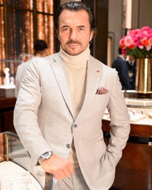 William Abadie Instagram - Chopard celebrates the holidays. Thank you @chopardbycaroline and the entire @chopard  team for a wonderful evening.
