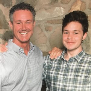 William Daniels Instagram - My grandson is going to college! Unbelievably proud of this boy for working so hard. Meanwhile...I work hard too. But mostly just play tummy drum to procrastinate.