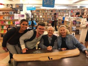 William Daniels Instagram - The award for best thing I signed in NY was a piece of this young man's Knightrider car.