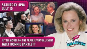 William Daniels Instagram - I don't know about you but I'll be tuning in to @galaxyconlive this Saturday, July 10th at 4:00pm ET meet the cast of Little House on the Prairie featuring my wife, Bonnie Bartlett! They'll have One-to-One Video Chats, Personalized Autographs, and a FREE Live Stream Q&A with the cast. Do you think she'll take a selfie with me?!