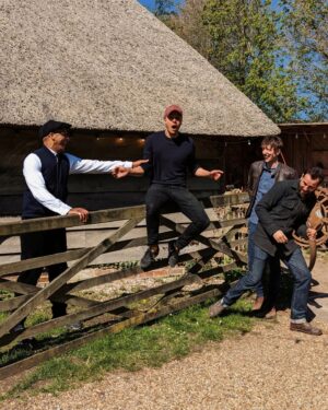 William Kirk Instagram - Classic school boy behaviour from @jaybladesmbe. All I wanted was a nice picture outside, but it turns out that shaking the gate whilst I'm sitting on it is more entertaining.... 🤨😁

.
.
.

#therepairshop