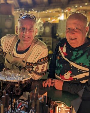 William Kirk Instagram - I hope you enjoy watching this year's Repair Shop Christmas Special as much as we enjoyed making it. Merry Christmas 🎄

.
.
.

#therepairshop #christmasspecial #bbc #makedoandmend