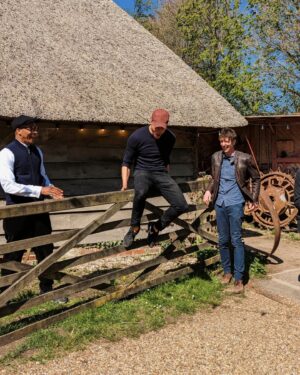 William Kirk Instagram - Classic school boy behaviour from @jaybladesmbe. All I wanted was a nice picture outside, but it turns out that shaking the gate whilst I'm sitting on it is more entertaining.... 🤨😁

.
.
.

#therepairshop