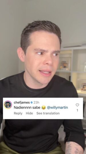 Willy Martín Instagram - Seguramente conoces a alguien que dice NAIDEN - NAIDEN - NAIDIEN o alguna otra versión en vez de NAIDE. Comparte este vídeo en tus historias y así le llega el mensaje, y todos aprendemos un poquito cada día #HablemosBien 🗣️

Dime otra palabra que te retumba en los oídos, que te hace “ruido” cuando la escuchas mal dicha o mal pronunciada…

TE LEO 🔽🔽🔽🔽🔽🔽