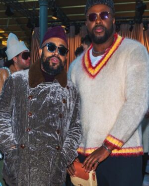 Winston Duke Instagram - Weather cold but Fit is fire …
 #parisfashionweek #winstonduke #mensfashionweek #blackmenstyle #mensstyle