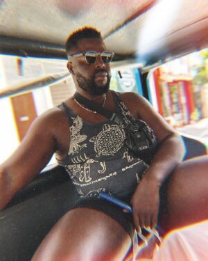 Winston Duke Instagram - I call this, “sleeping in a tuk tuk” … 
Because globe trotting & vacationing can also tire you out! 

#winstonduke