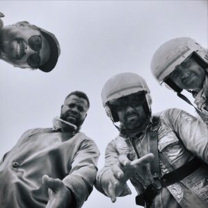 Winston Duke Instagram - Fall guy baby! Just a little bts downtime… pictures that Ryan ran around the set taking of us in between takes… who’s been to Australia… ? What can you tell me of your experience with that Australian sun?!!!☀️ ”  shot through the heart and you’re to blame, You give love a bad name”