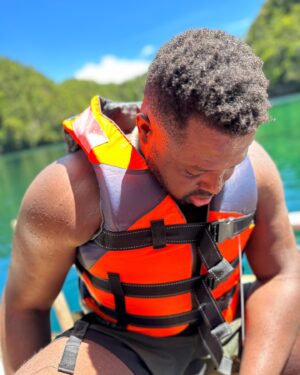 Winston Duke Instagram - Caption this … 
•
•
#winstonduke #amanforallseasons