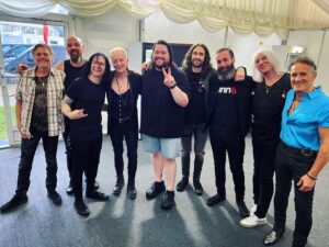 Wolfgang Van Halen Instagram - Had an amazing time opening these past 3 shows for @defleppard/@motleycrue. Honored for the opportunity to take part, and thanks to these wonderful dudes for the pic 🙏

Now for the long trek home ✈️