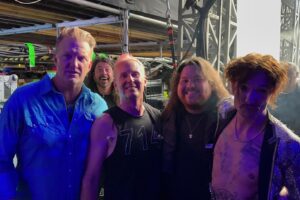 Wolfgang Van Halen Instagram - Here’s one of my favorite pics from the last time I was at Wembley back in September for Taylor Hawkins. What a group of dudes! 🙌