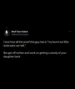 Wolfgang Van Halen Instagram - Out of context headlines and social media sure are a fun little mix 🥰

(PS: I hope your daughter forgives you, Joe 👊)