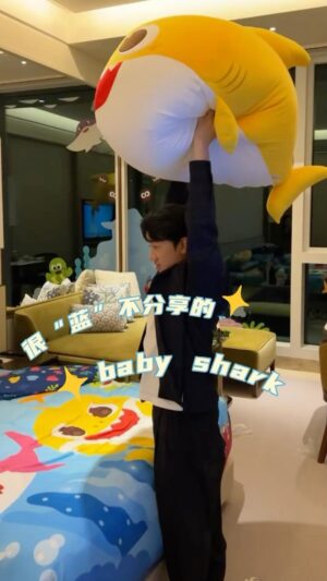 Wong Cho-lam Instagram - 和寶貝們度過了一個開心的夜晚～

#BabyShark 
#FullertonOceanPark