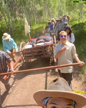Wyatt Bennett Instagram - Just last week, Shae, Evee and I got to go to TREK. Trek is a camp where we all recreate what the pioneers did in the 1800s by pushing hand carts and traveling across the plains. And oh my it was one of the coolest experiences. I Loved It. We all had a lot of fun, there were so many cool views like the Grand Canyon, and the stars and the moon were insanely bright. Trek, even though it was quite tough, it was well worth it.