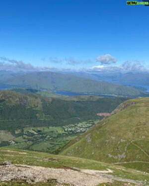 Wyatt Bennett Instagram - Today we just climbed the tallest mountain in all the UK Ben Nevis!! And oh my it was painful, I’ll tell you that’s for sure. The average to get to the top of Ben Nevis is about 4 hours and I did it in 2 hours 30 minutes. I’m so proud of myself. #bennevis